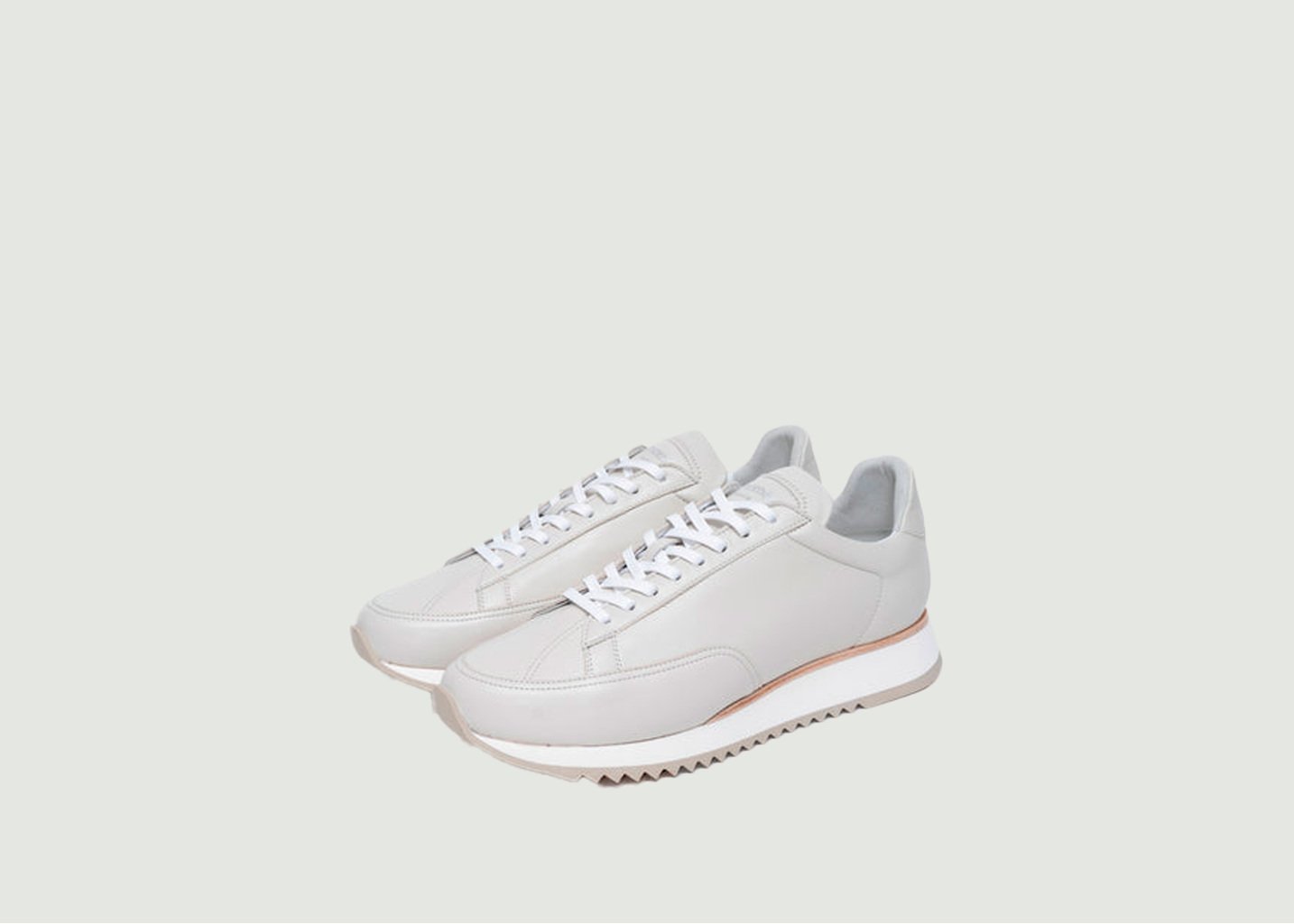 L'exception Sneakers Cabourg Gris Léger Timothée Paris