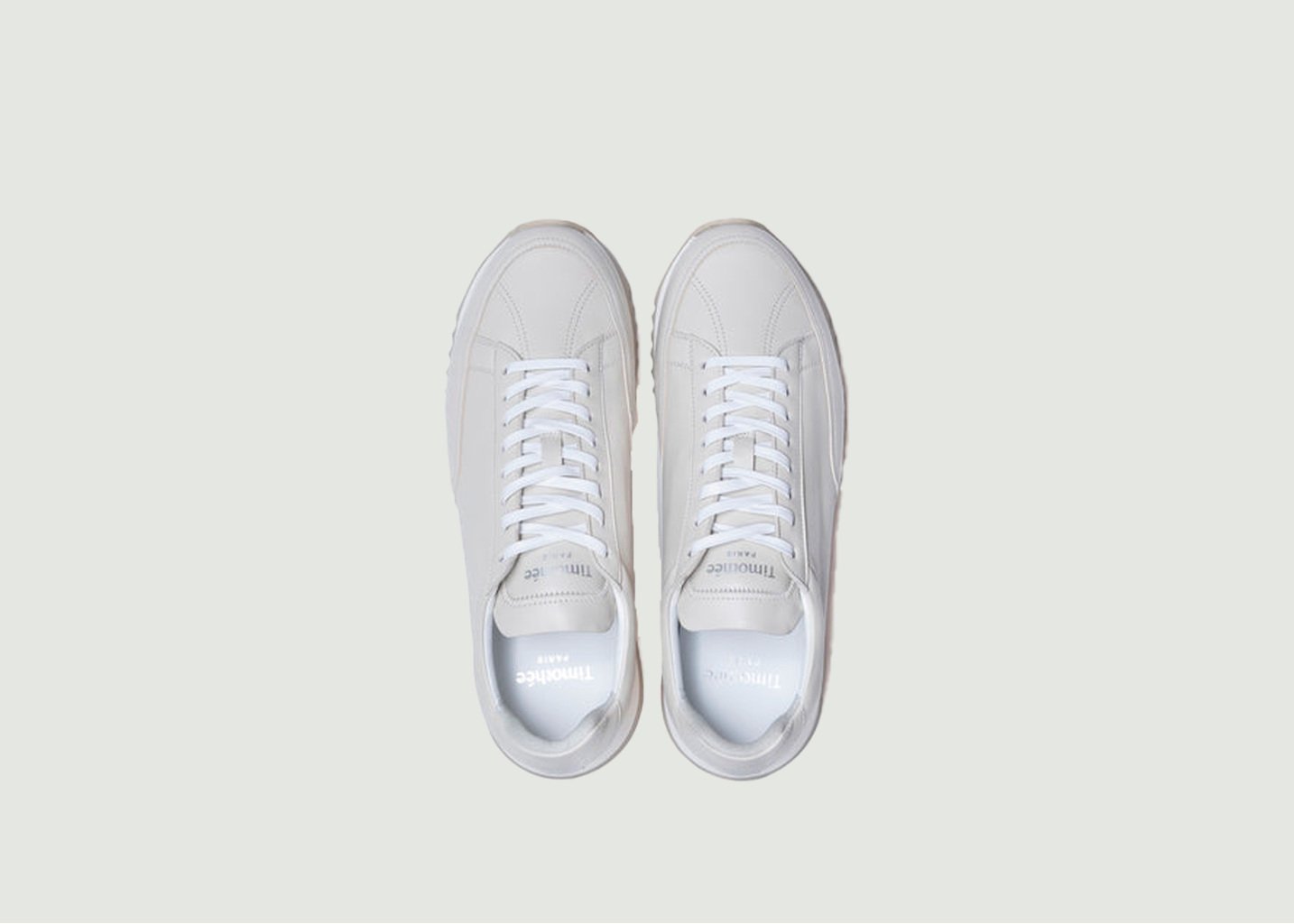 L'exception Sneakers Cabourg Gris Léger Timothée Paris