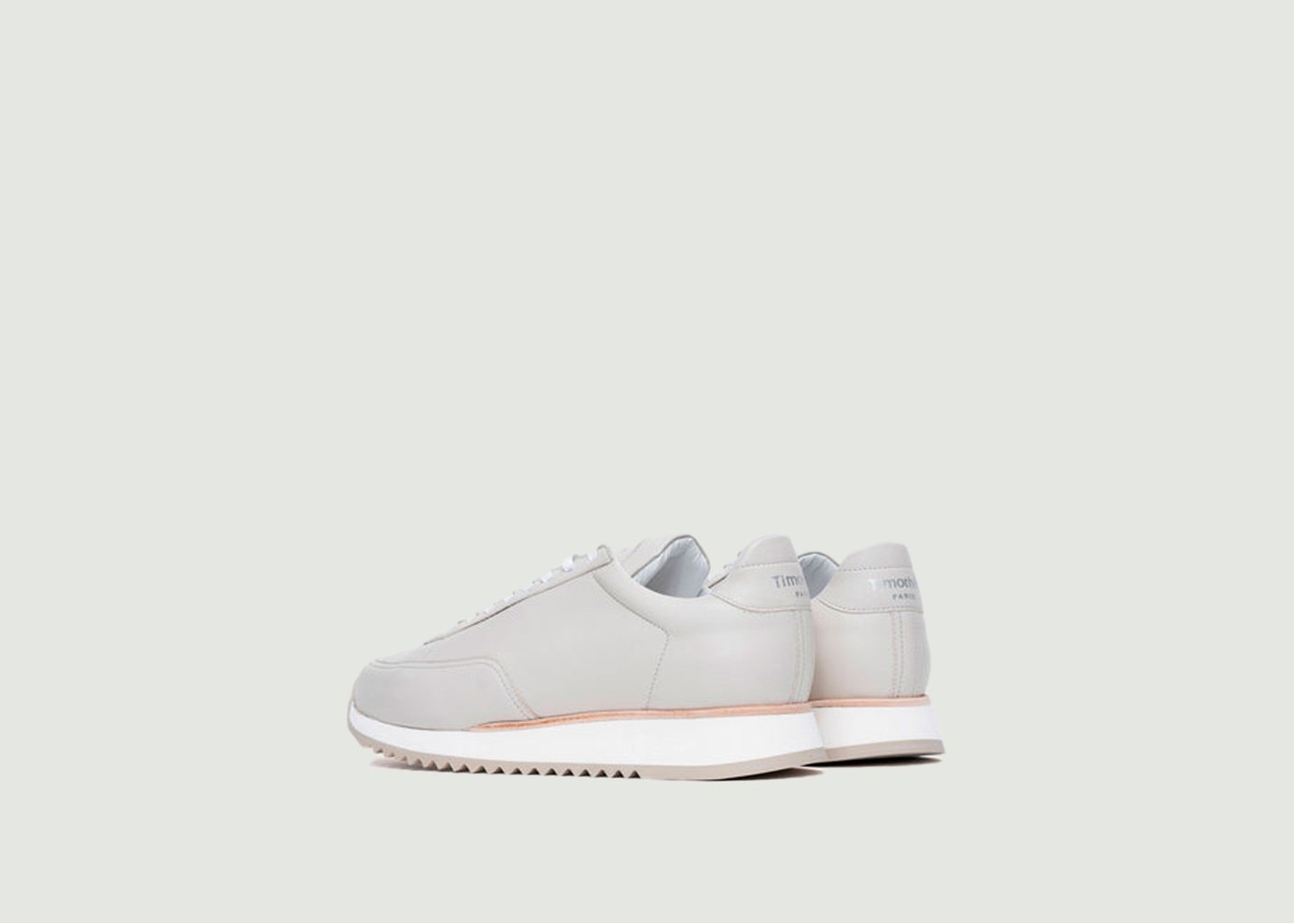 L'exception Sneakers Cabourg Gris Léger Timothée Paris