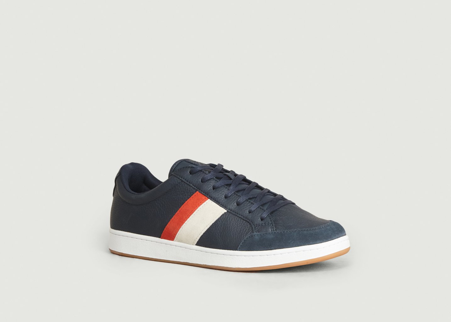 l'exception Sneakers Carnaby Ace Bleu Marine Lacoste