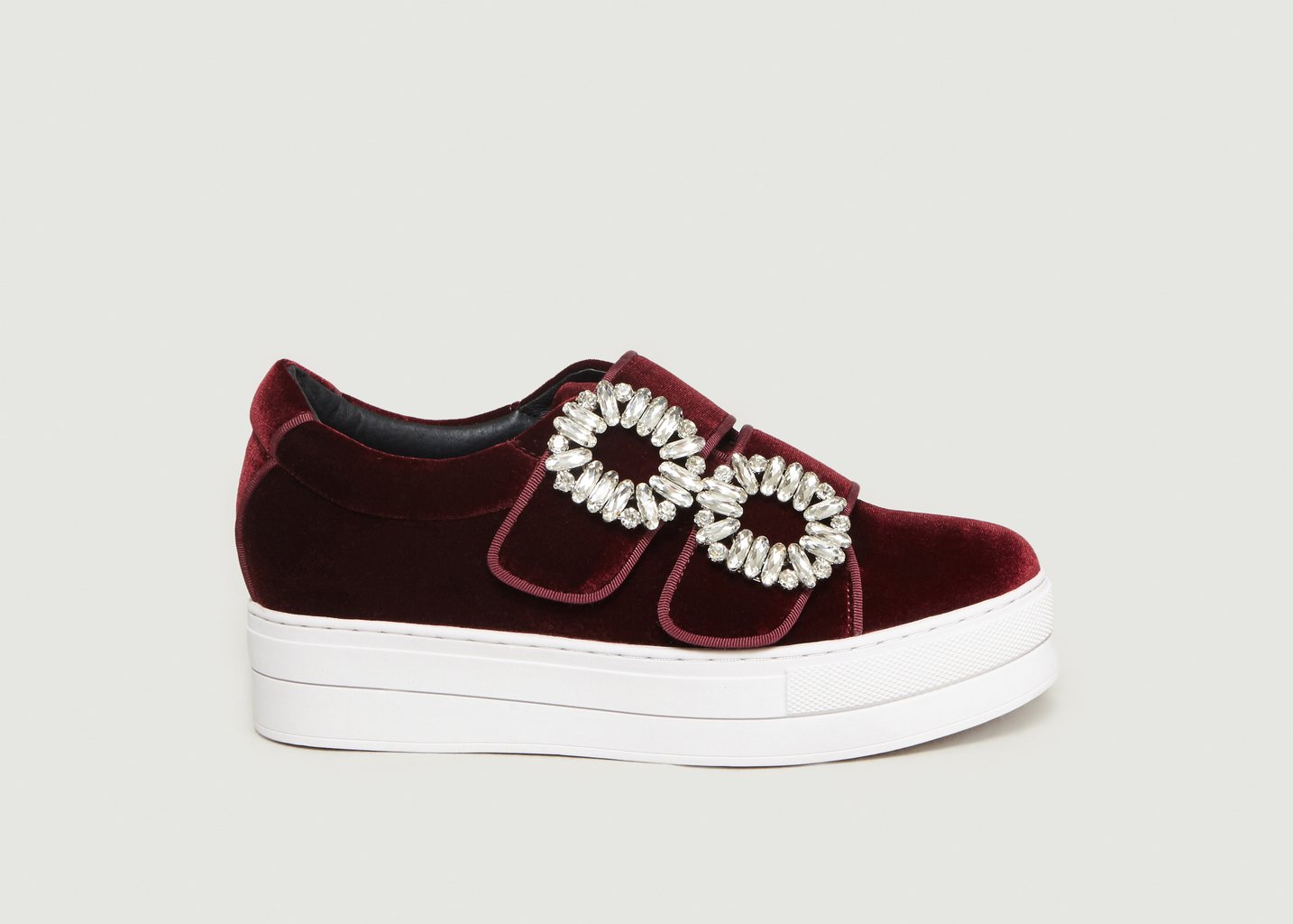 L'exception Sneakers Compensées Bordeaux Essentiel Antwerp