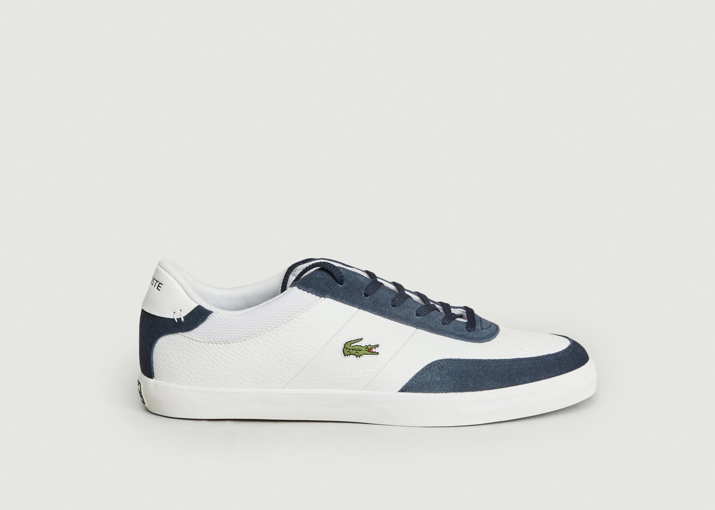 L'exception Sneakers Court Master En Cuir Et Synthétique Blanc Lacoste