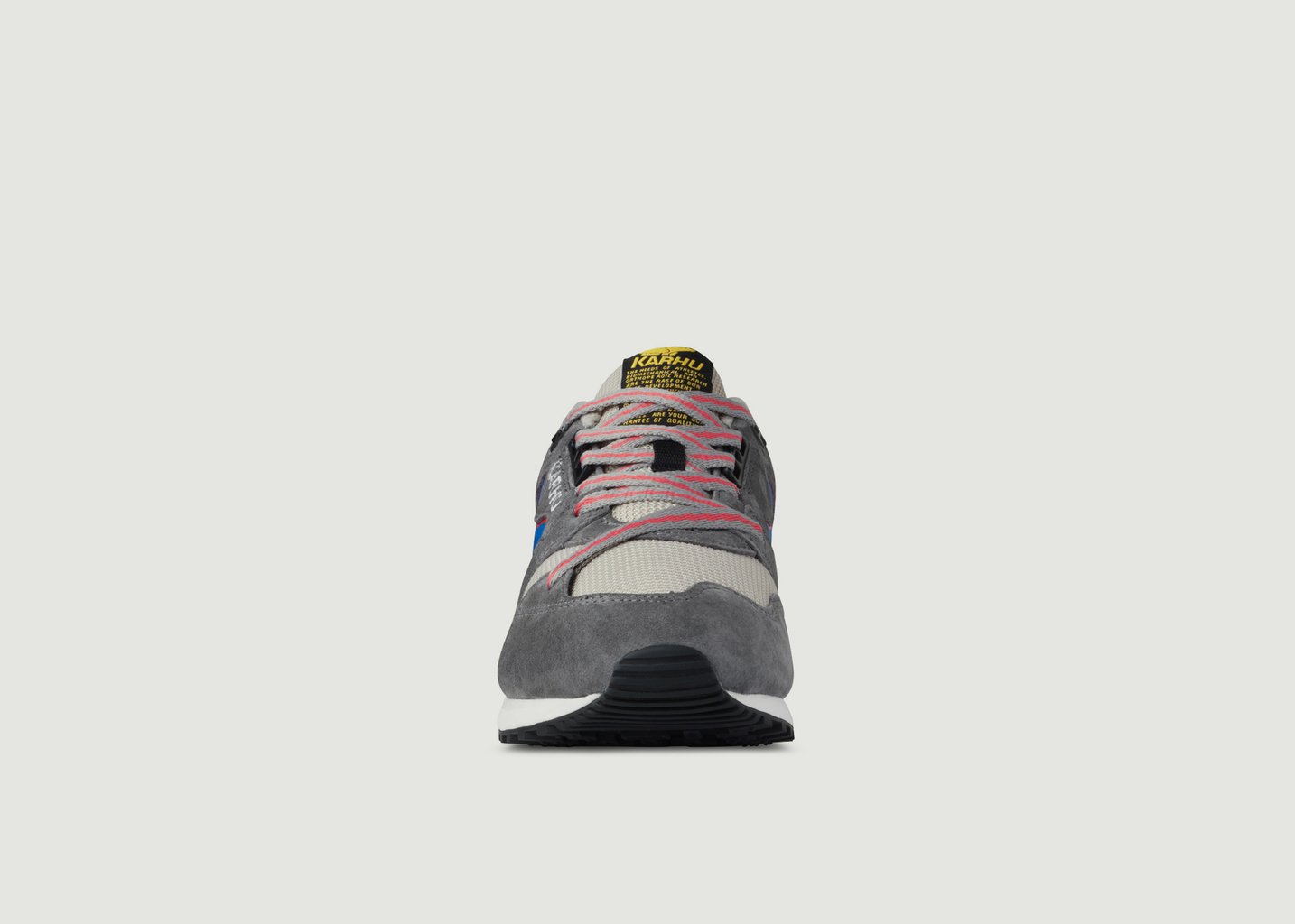 L'exception Sneakers De Running En Cuir Suédé Et Mesh Synchron Classic Gris Karhu