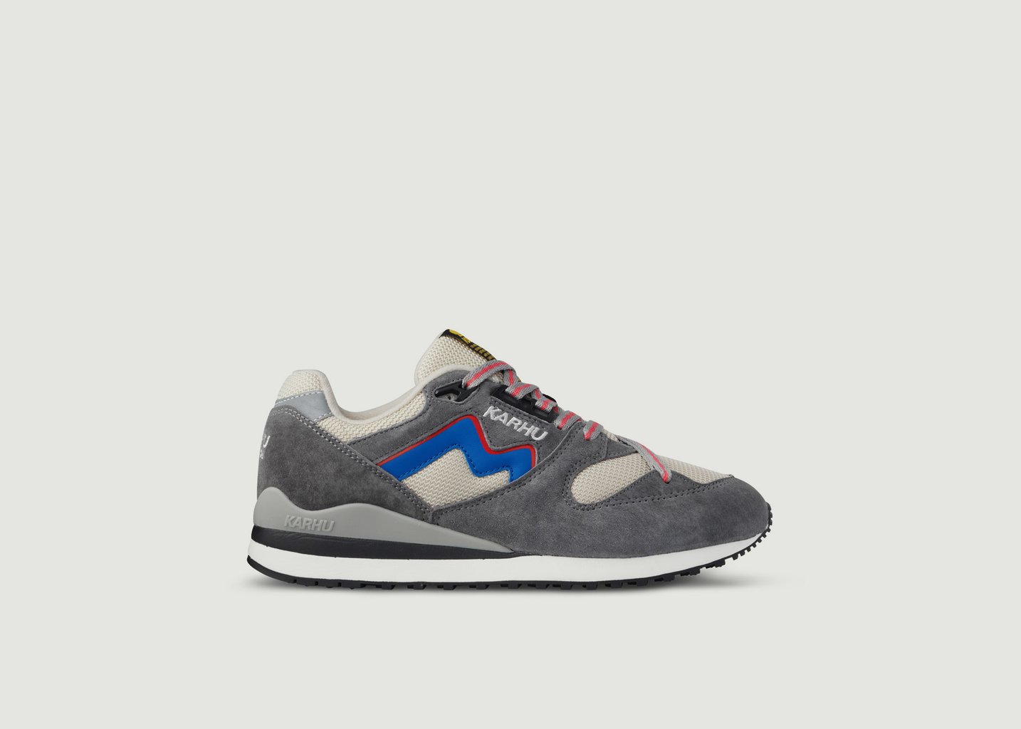 l'exception Sneakers de running en cuir suédé et mesh Synchron Classic Gris Karhu