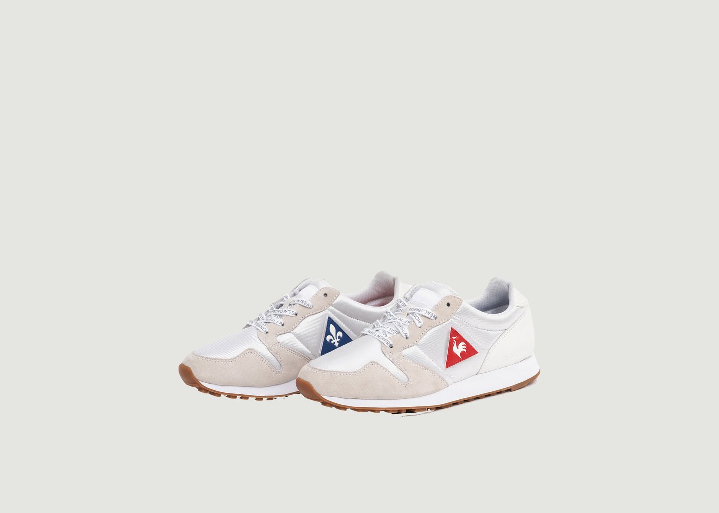 L'exception Sneakers De Running Omega Le Coq Sportif X OTH Mif Blanc Le Coq Sportif