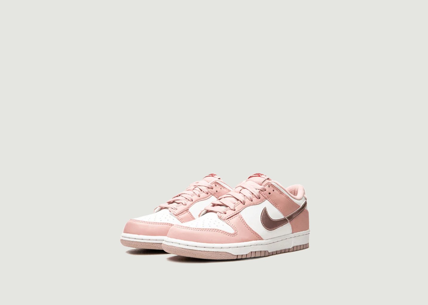 L'exception Sneakers Dunk Low Pink Velvet Rose Pâle Nike