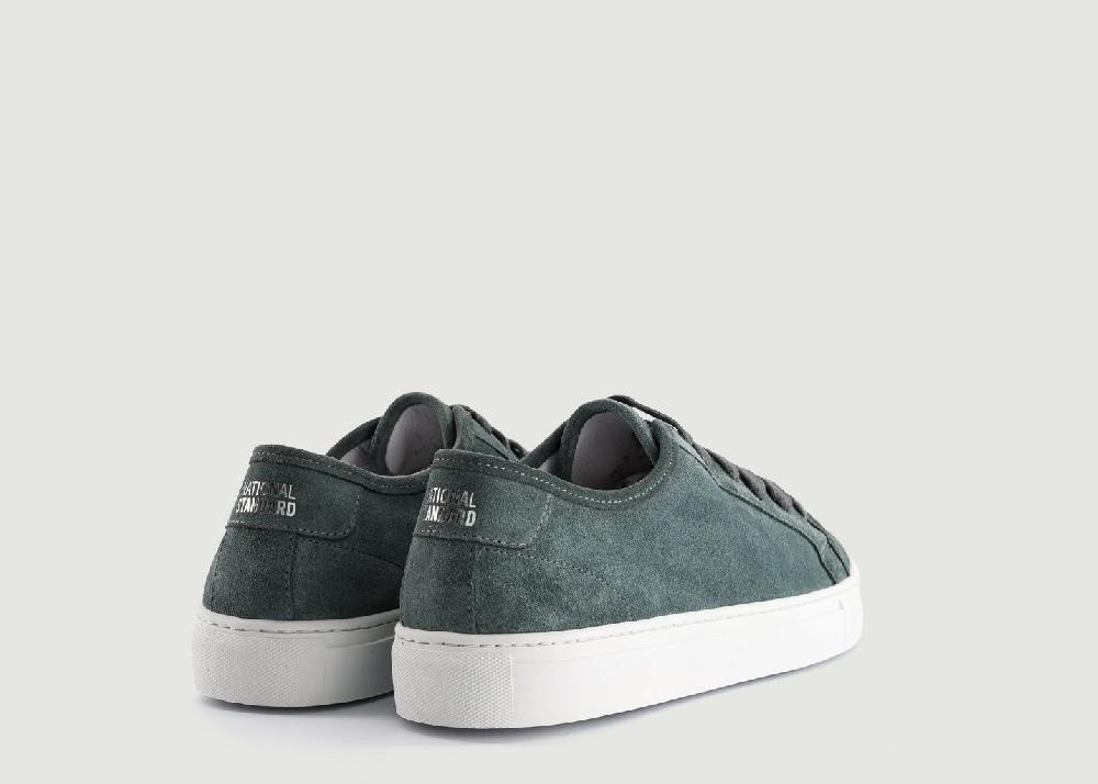 L'exception Sneakers Edition 3S Conifer Suede Vert National Standard