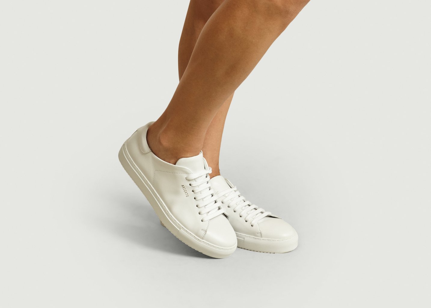 L'exception Sneakers En Cuir Clean 90 Blanc Axel Arigato