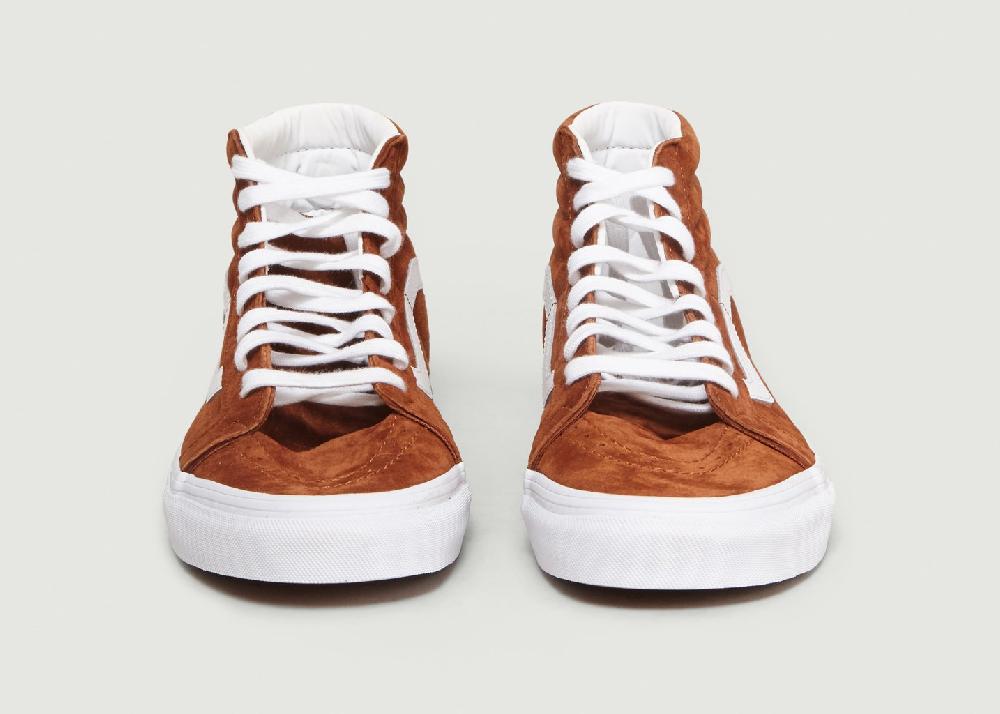 L'exception Sneakers En Daim SK8 HI Reissue Camel Vans