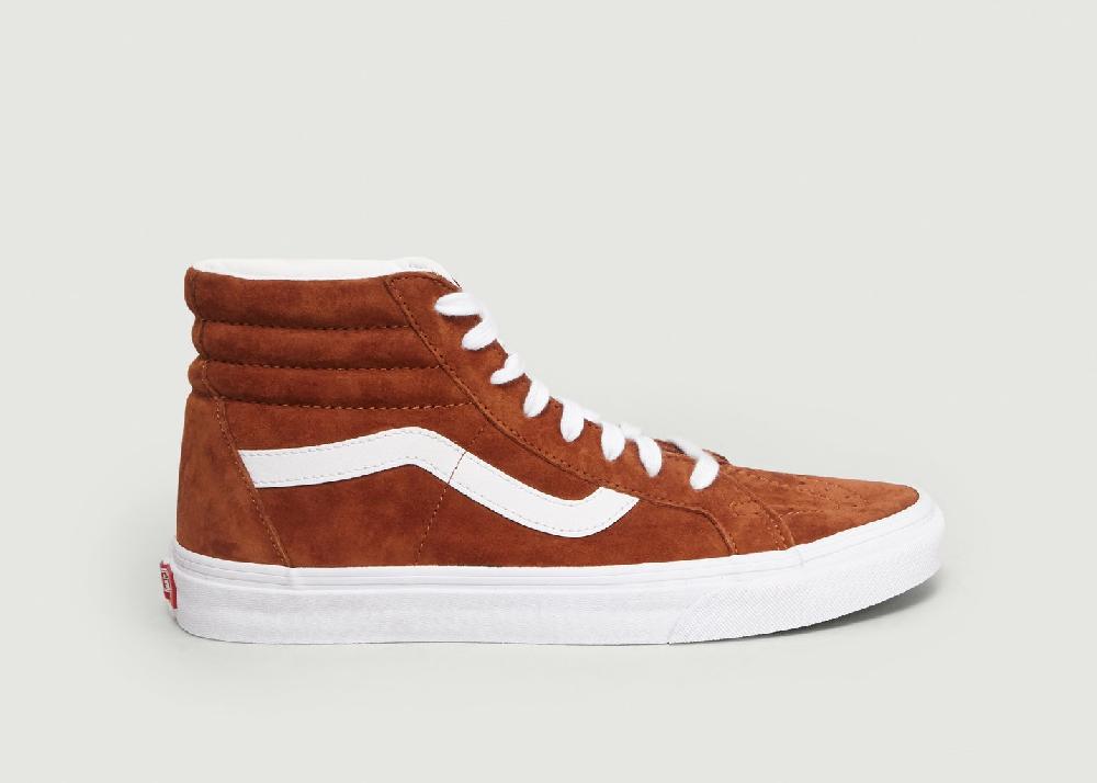 L'exception Sneakers En Daim SK8 HI Reissue Camel Vans