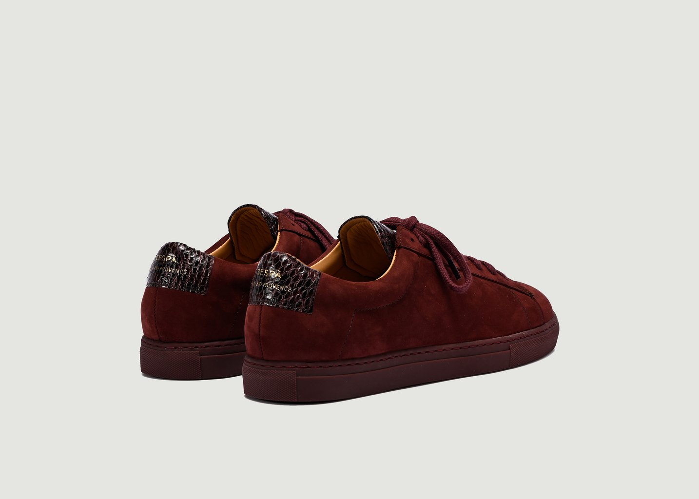 L'exception Sneakers En Nubuck ZSP4 APLA Bordeaux Zespa