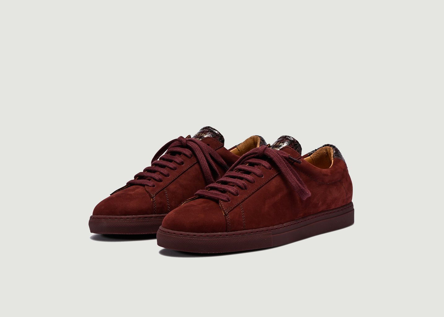 l'exception Sneakers en nubuck ZSP4 APLA Bordeaux Zespa