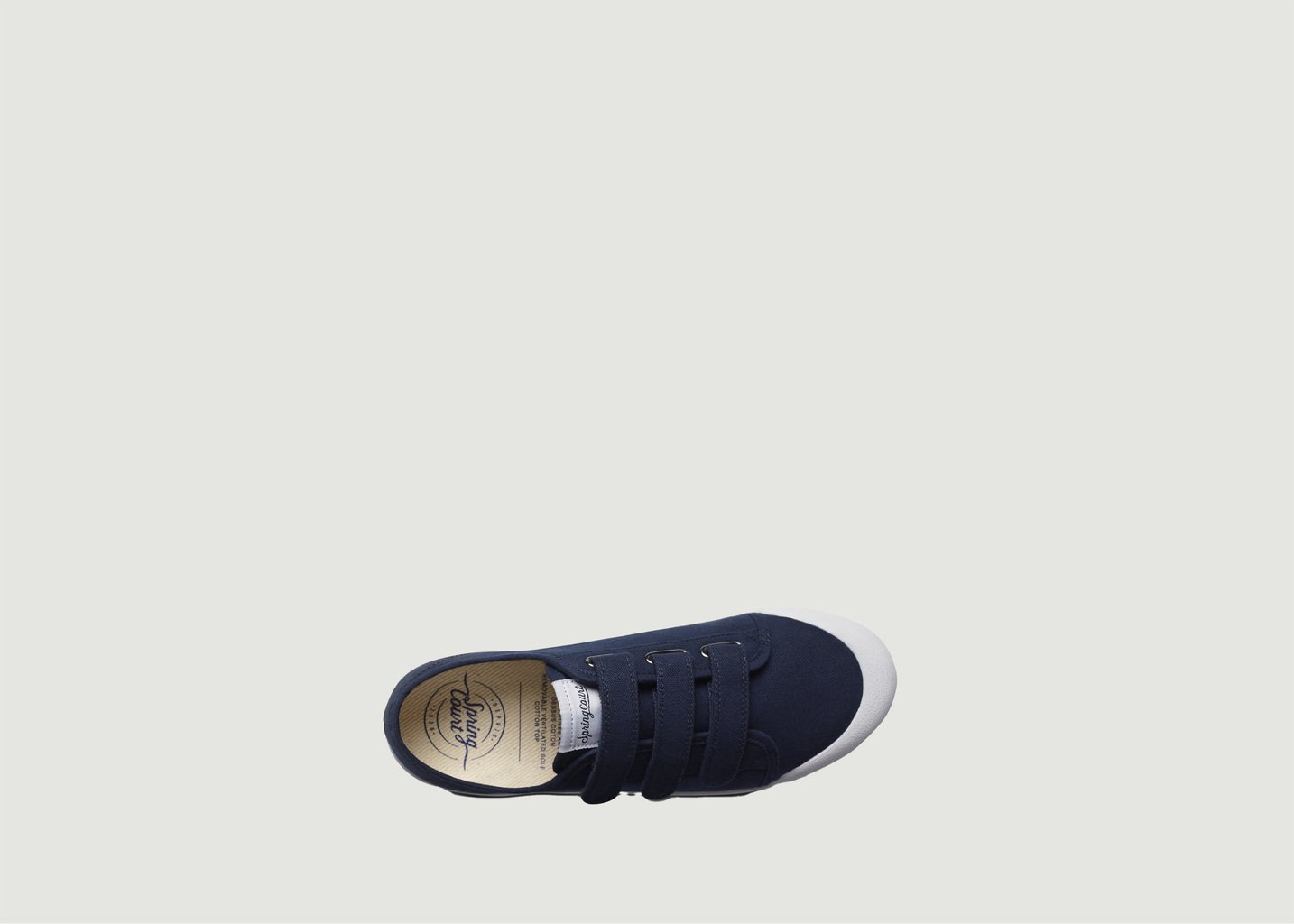 L'exception Sneakers G2 à Scratchs Bleu Marine Spring Court