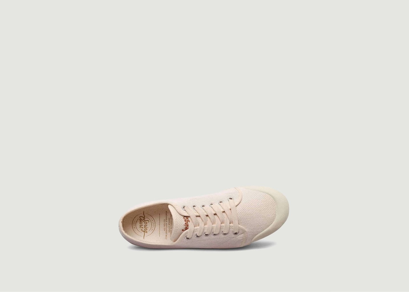 L'exception Sneakers G2 Heavy Twill Ecru Spring Court