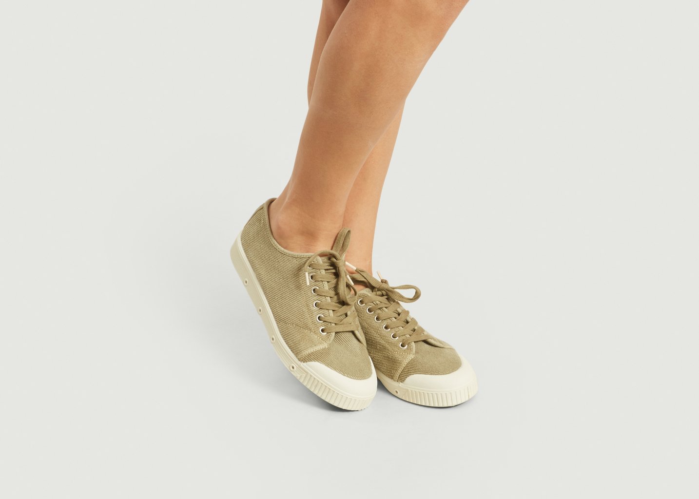 L'exception Sneakers G2 Heavy Twill Khaki Spring Court