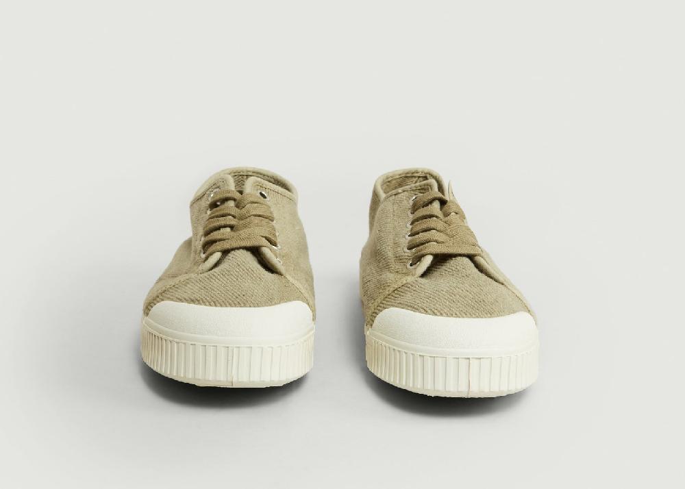 L'exception Sneakers G2 Heavy Twill Khaki Spring Court