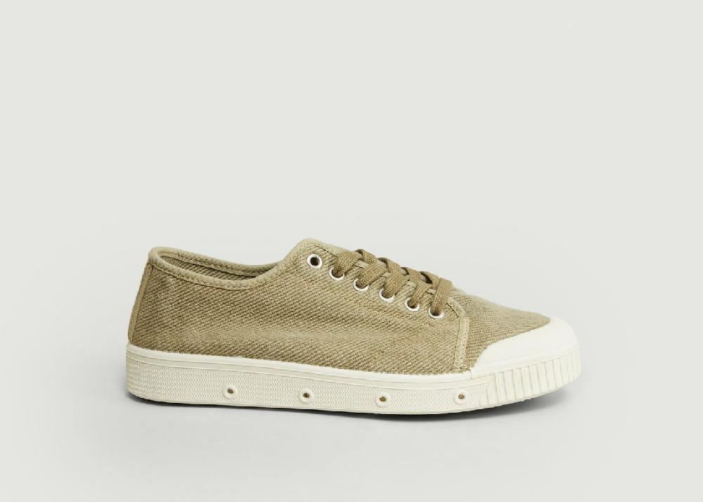 L'exception Sneakers G2 Heavy Twill Khaki Spring Court