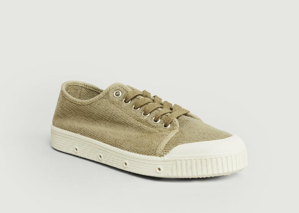 l'exception Sneakers G2 Heavy Twill Khaki Spring Court