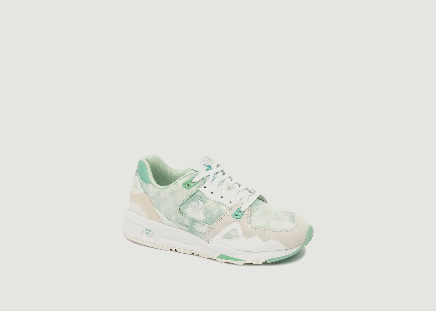 L'exception Sneakers LCS R1000 W Summer Ripstop Menthe Le Coq Sportif