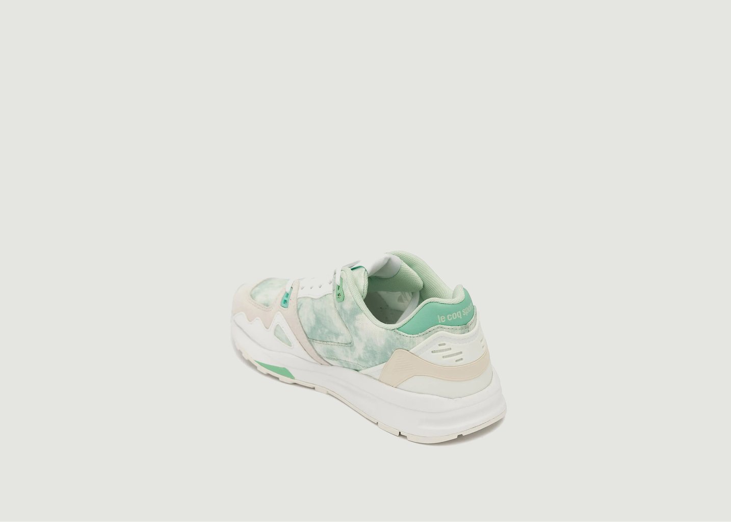 L'exception Sneakers LCS R1000 W Summer Ripstop Menthe Le Coq Sportif