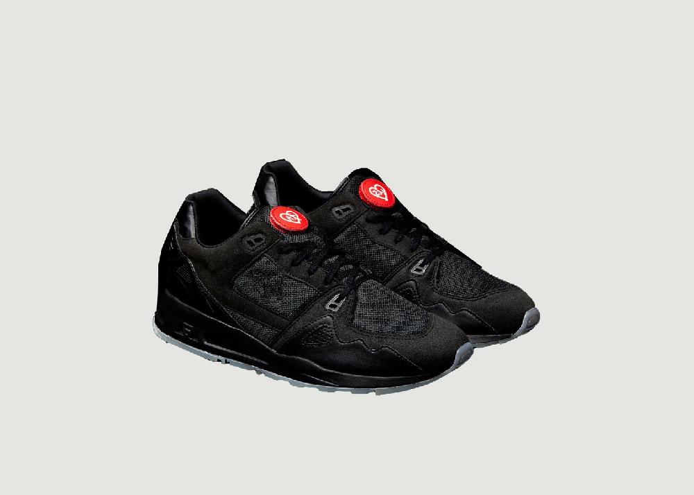 l'exception Sneakers Le Coq Sportif x Jean André Noir Le Coq Sportif
