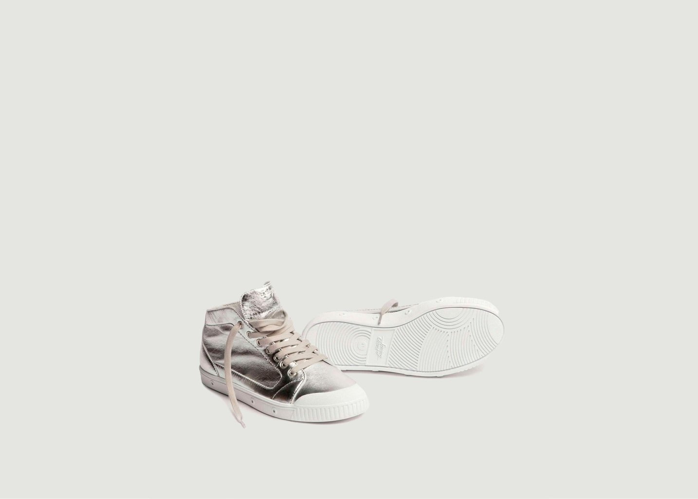 L'exception Sneakers M2 Lambskin Argent Spring Court