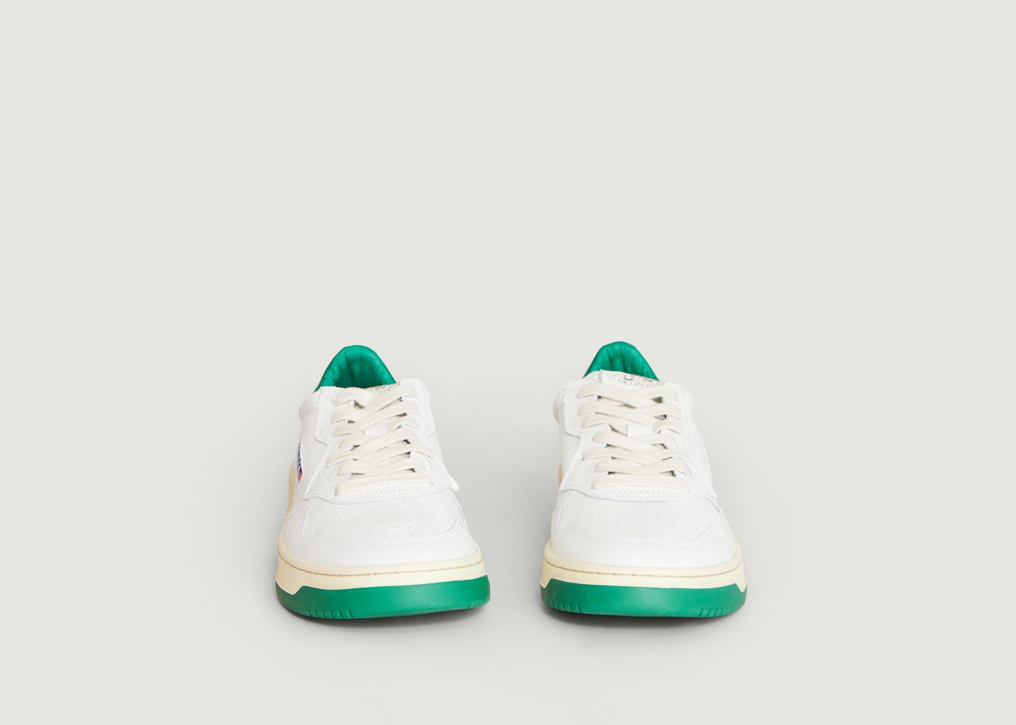 L'exception Sneakers Medalist Leather Low Top Vert AUTRY