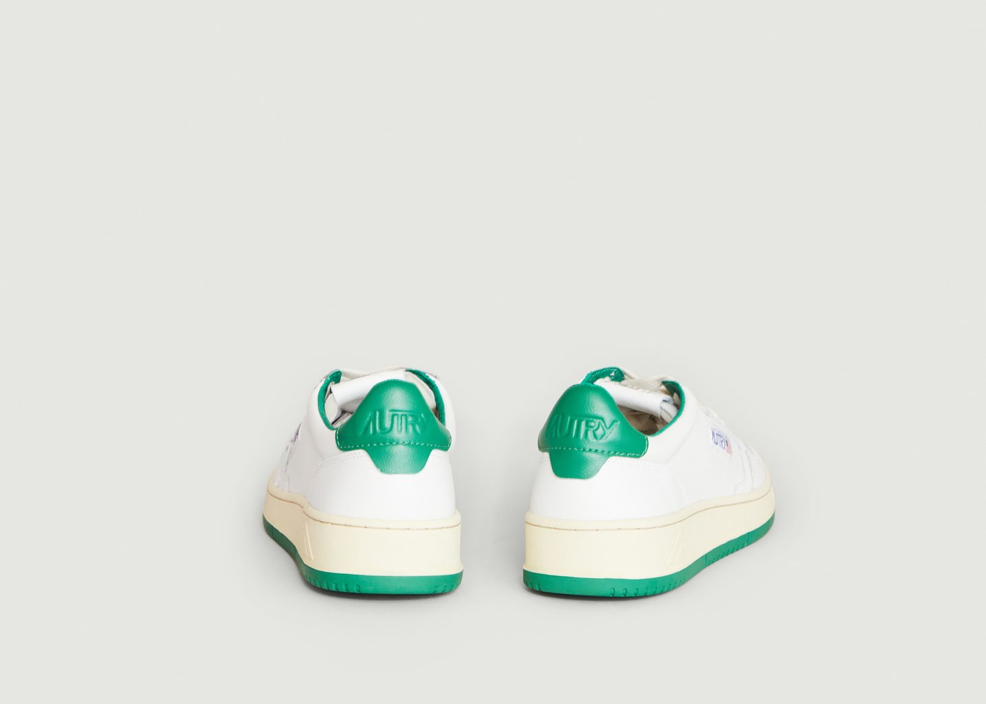 L'exception Sneakers Medalist Leather Low Top Vert AUTRY