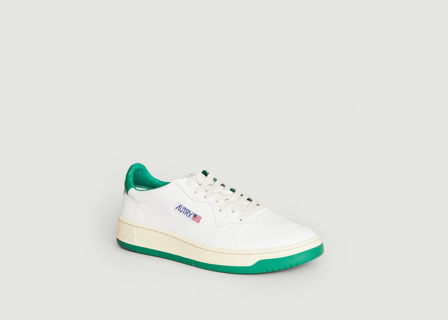 l'exception Sneakers Medalist Leather Low top Vert AUTRY
