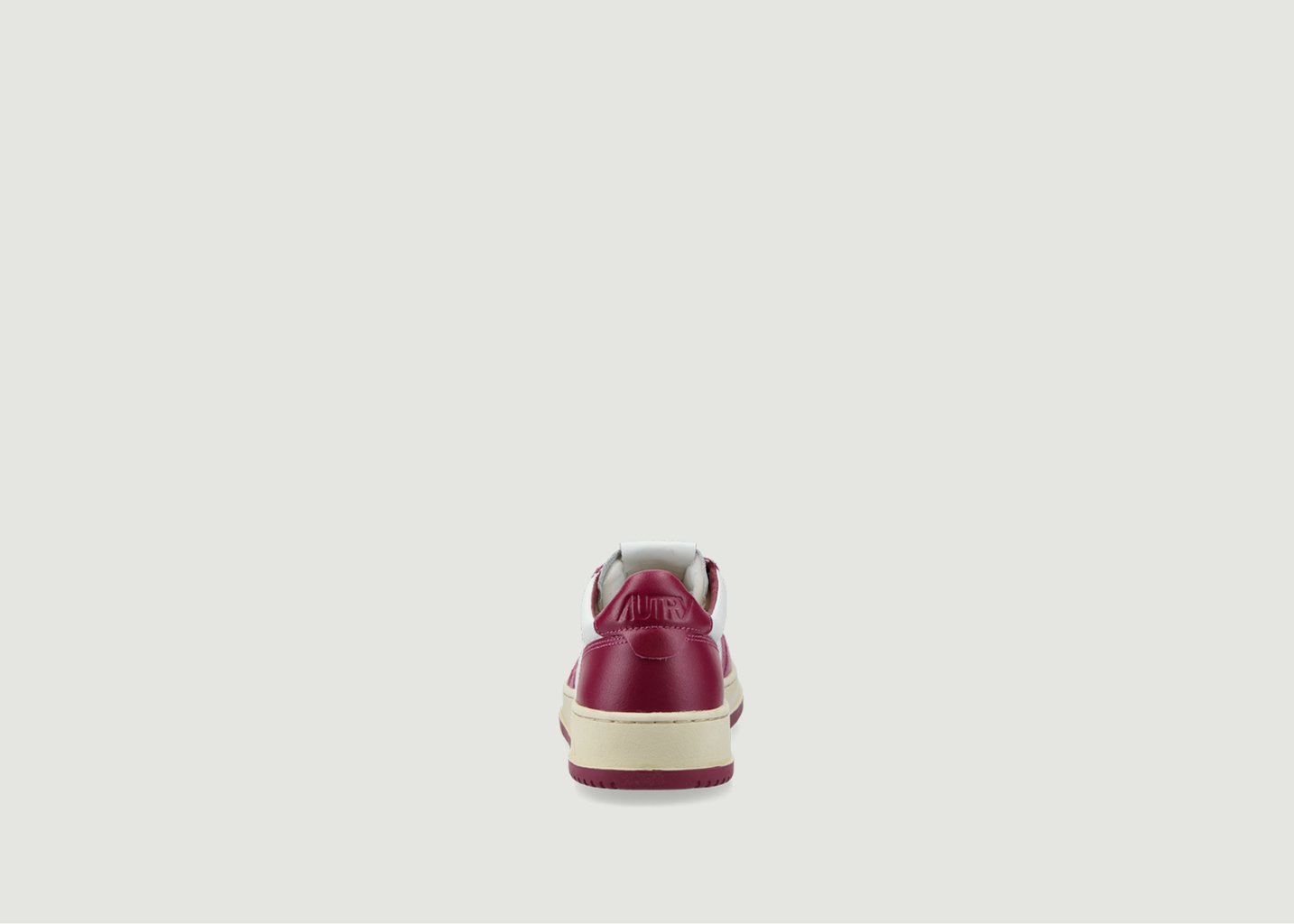 L'exception Sneakers Medalist Low En Cuir Bordeaux AUTRY