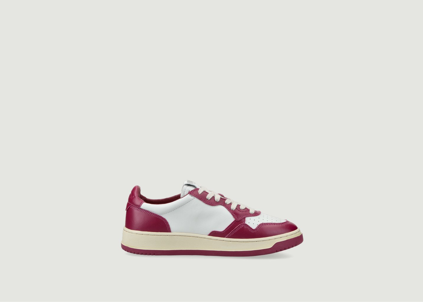 l'exception Sneakers Medalist Low en cuir Bordeaux AUTRY