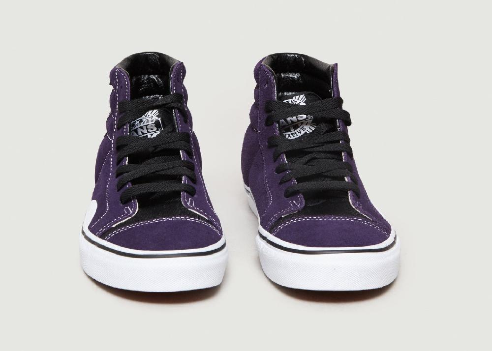 L'exception Sneakers Montantes California Native Style 238 Violet Vans