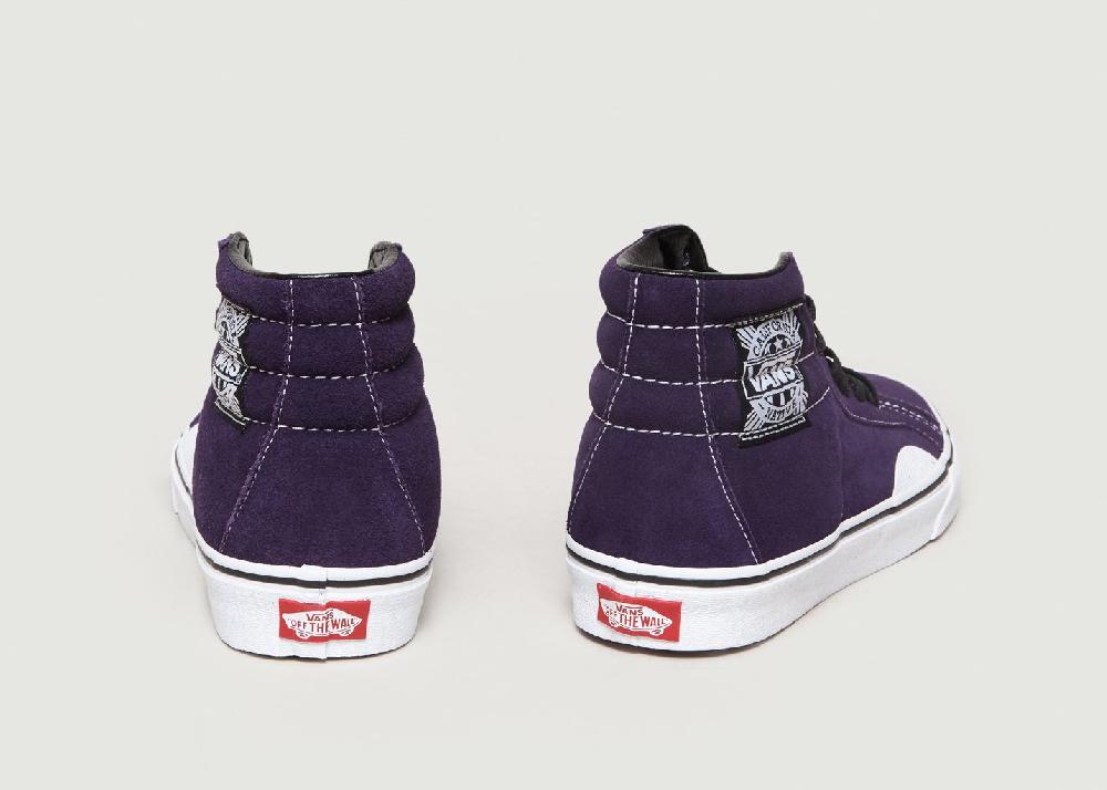 L'exception Sneakers Montantes California Native Style 238 Violet Vans
