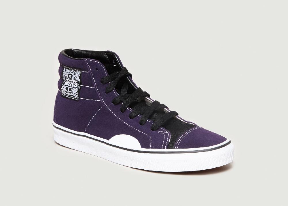l'exception Sneakers Montantes California Native Style 238 Violet Vans