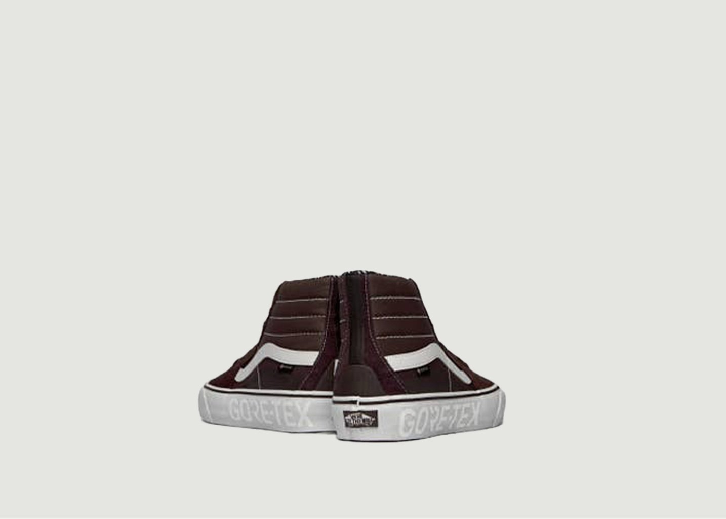 L'exception Sneakers Montantes Daim Tissu SK8 Hi Gore Tex Hi & Dry Marron Vans