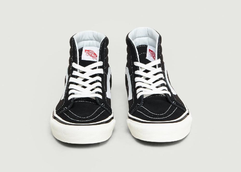L'exception Sneakers Montantes En Daim SK8 HI Anaheim Noir Vans