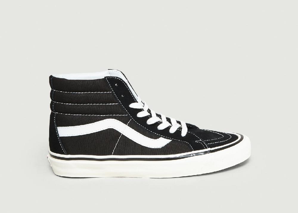 L'exception Sneakers Montantes En Daim SK8 HI Anaheim Noir Vans