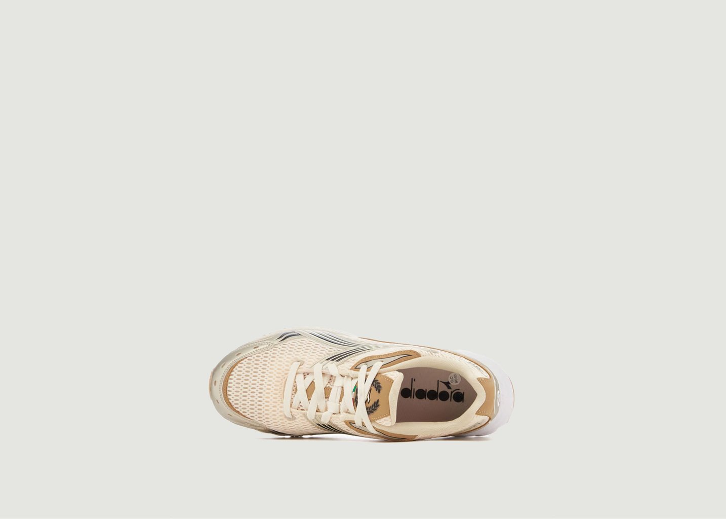 L'exception Sneakers Mythos Propulsion 280 M2 Suede Beige Diadora Heritage