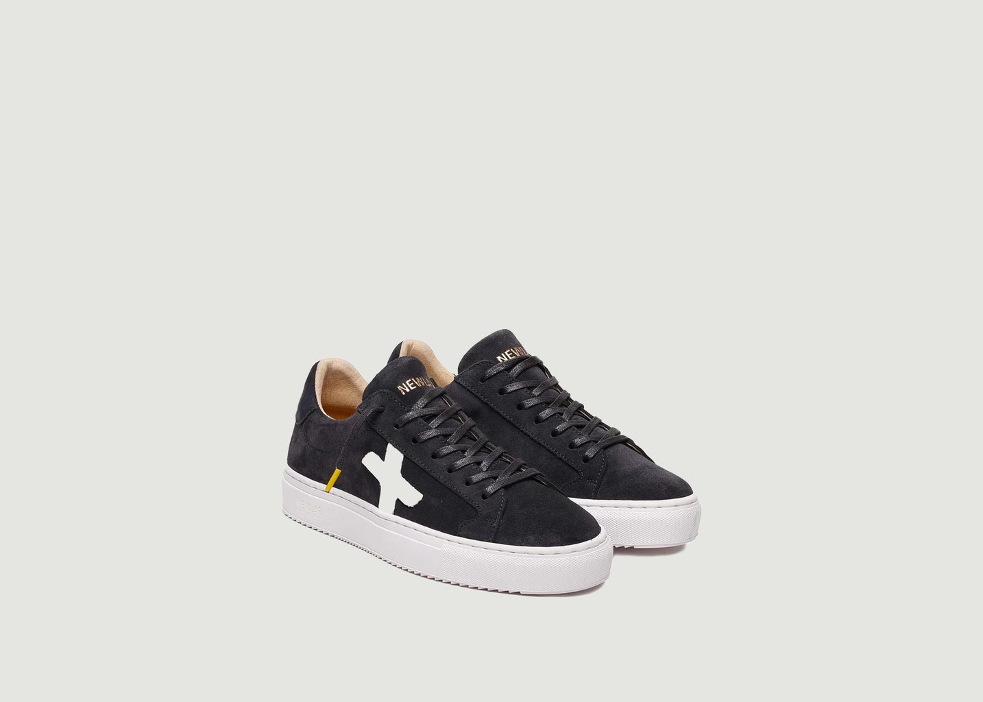 L'exception Sneakers NL08 Navy/White Bleu Marine Newlab