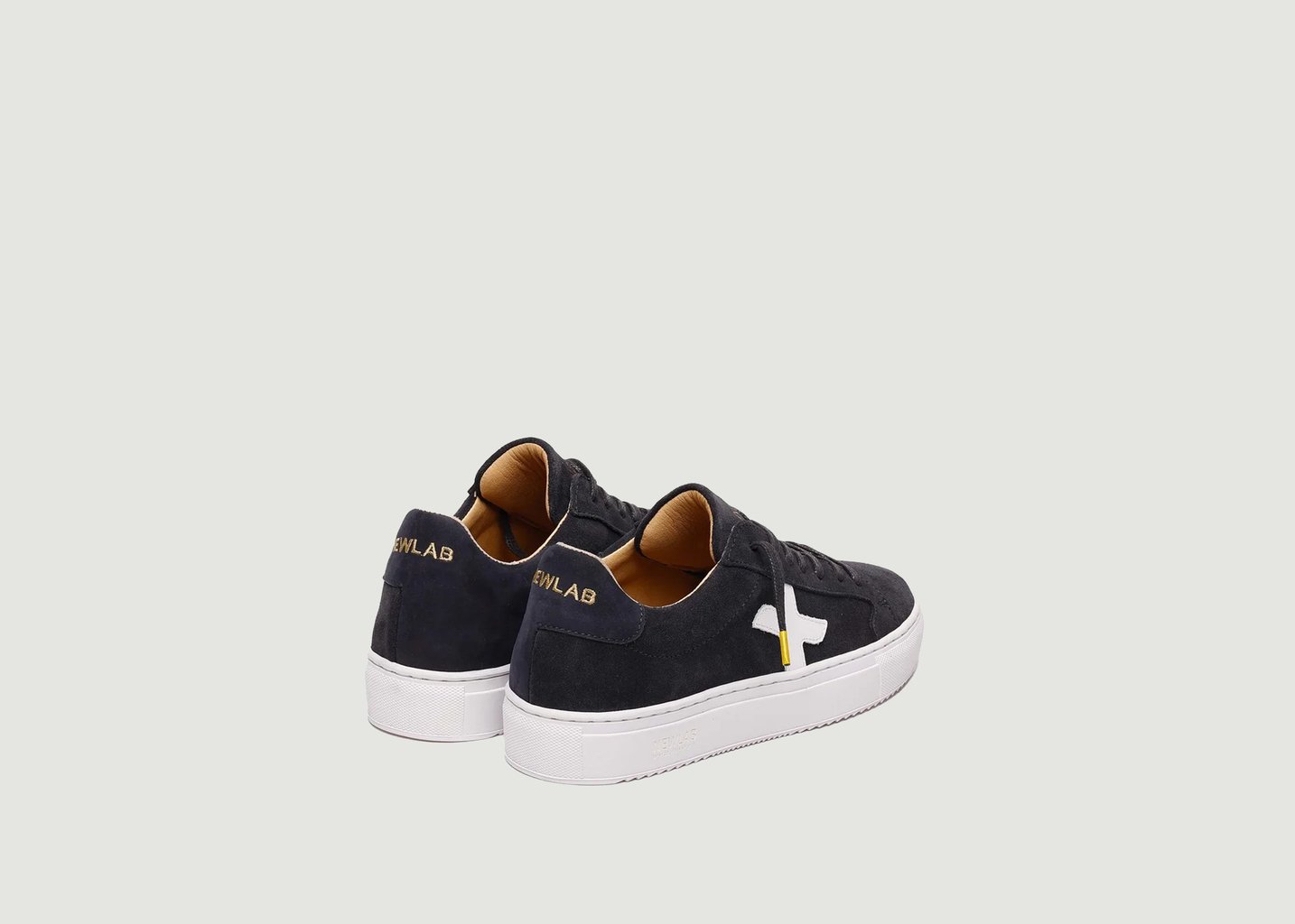L'exception Sneakers NL08 Navy/White Bleu Marine Newlab