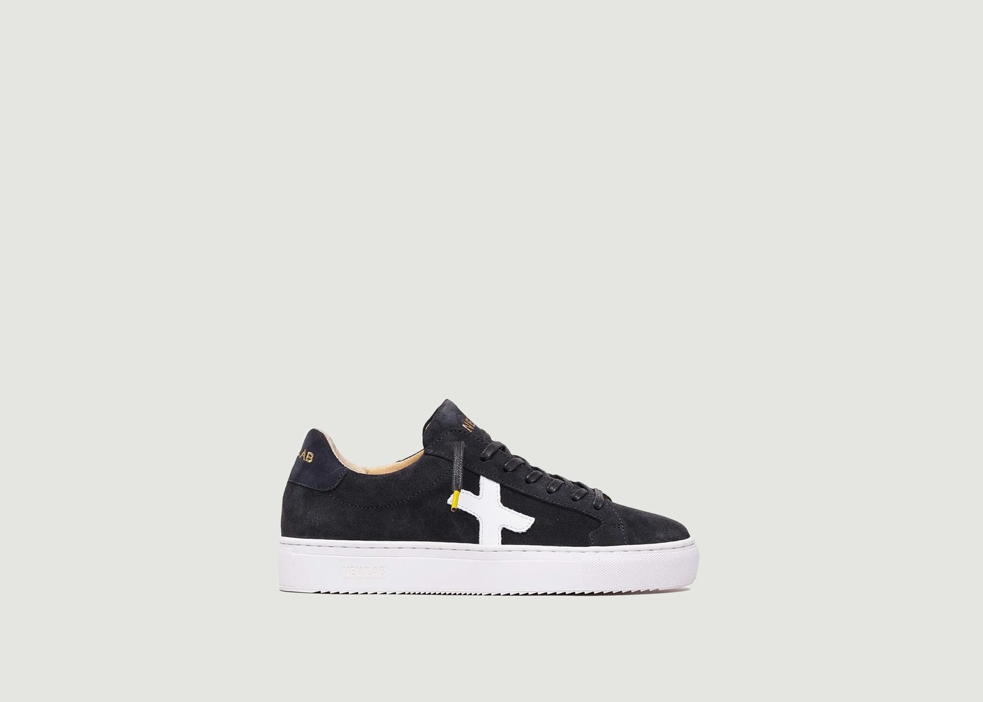 l'exception Sneakers NL08 Navy/White Bleu Marine Newlab