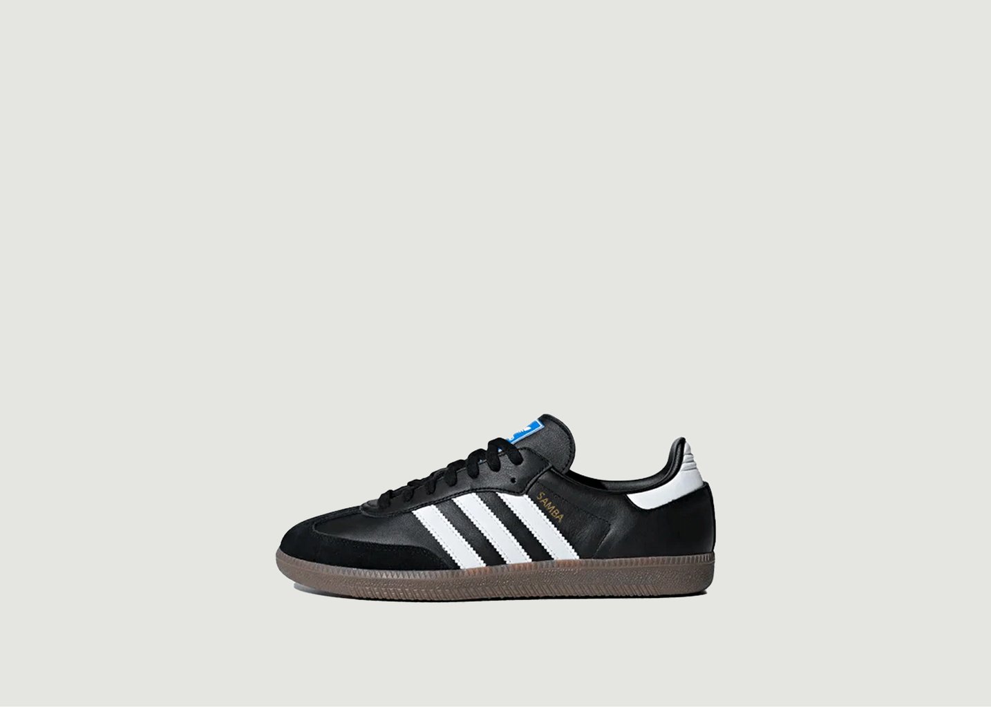 L'exception Sneakers Samba Vegan Black Gum Noir Adidas