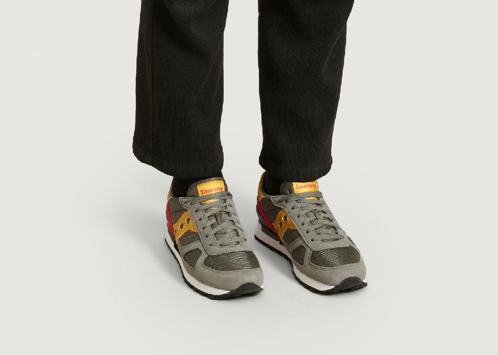 L'exception Sneakers Shadow Original Gris Léger Saucony