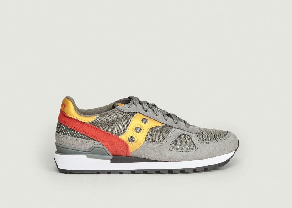 L'exception Sneakers Shadow Original Gris Léger Saucony