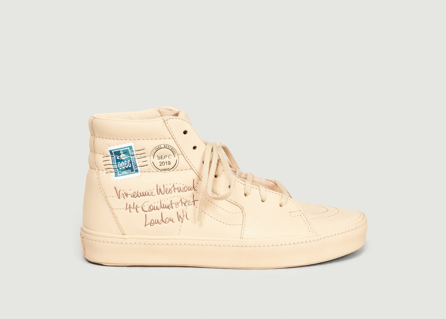 L'exception Sneakers SK8 Hi X Vivienne Westwood Beige Vans