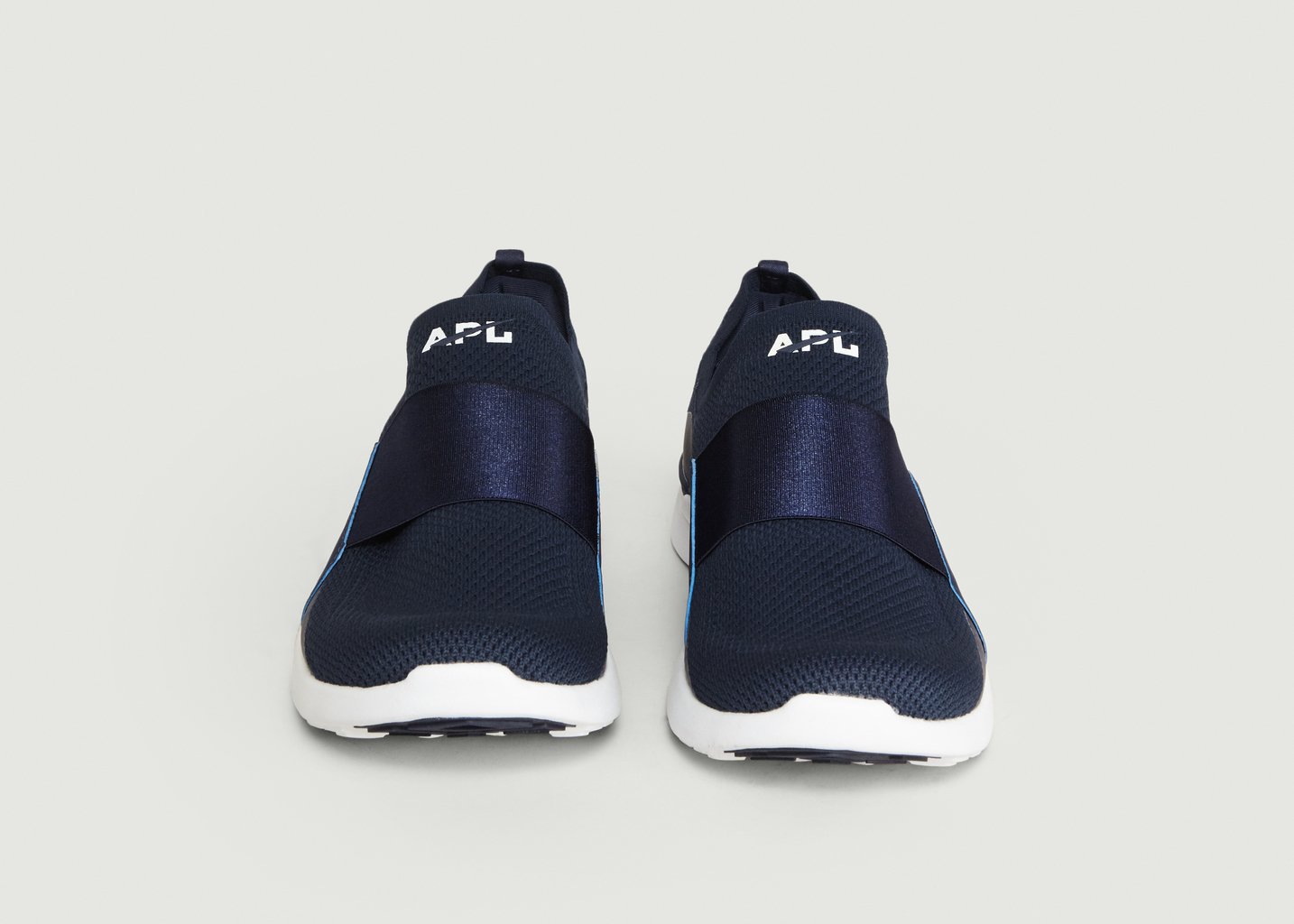 L'exception Sneakers Slip On Tech Loom Bliss Bleu Marine Athletic Propulsion Labs