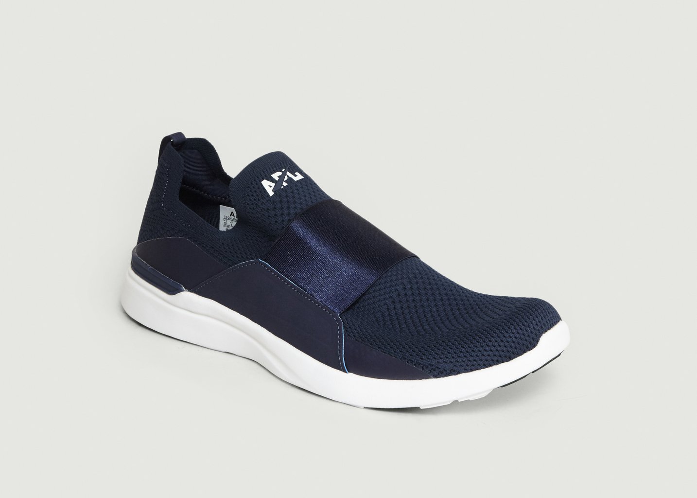 l'exception Sneakers Slip On Tech Loom Bliss Bleu Marine Athletic Propulsion Labs
