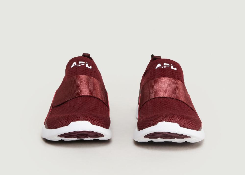 L'exception Sneakers Slip On Tech Loom Bliss Bordeaux Athletic Propulsion Labs