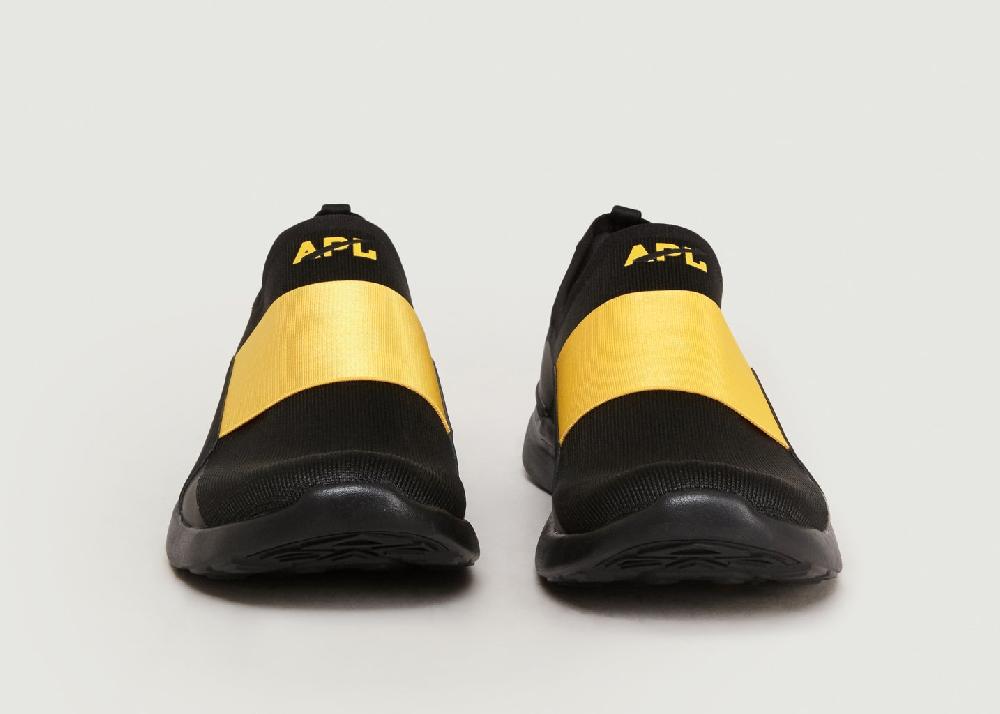 L'exception Sneakers Slip On Tech Loom Bliss Noir Athletic Propulsion Labs