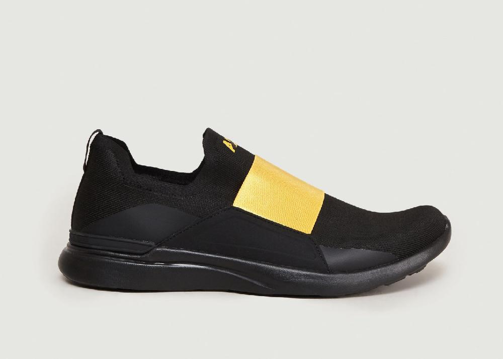 L'exception Sneakers Slip On Tech Loom Bliss Noir Athletic Propulsion Labs